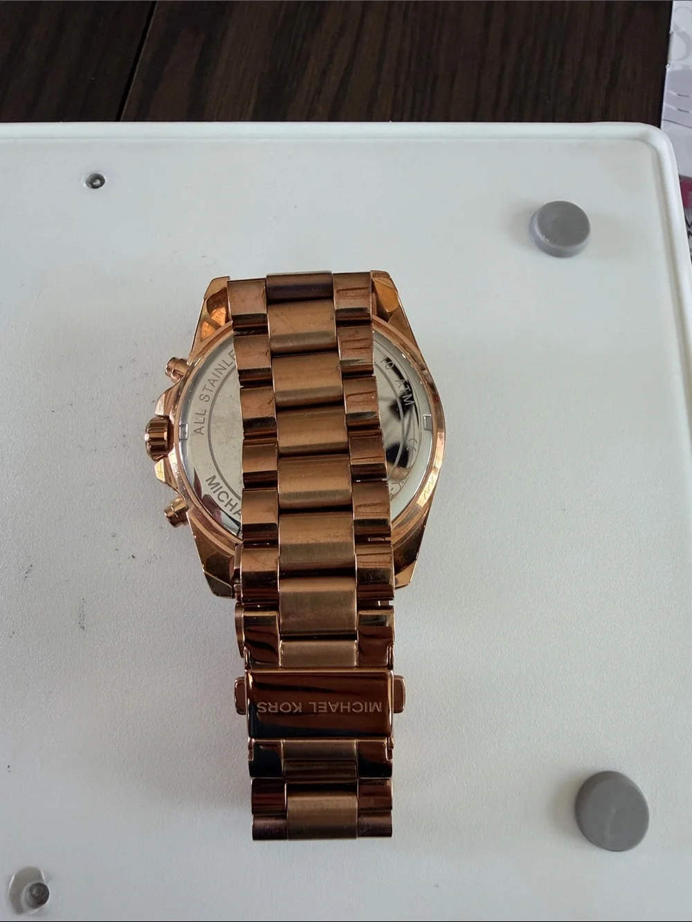Michael Kors Rose Gold Stainless Steel Watch - Picture 3 of 3